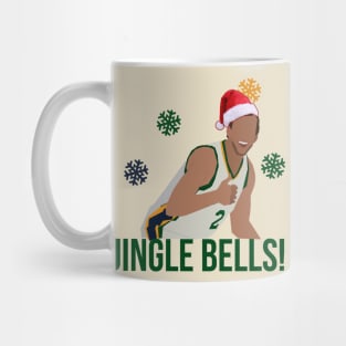 Joe Ingles 'Jingle Bells' Christmas Apparel - Utah Jazz NBA Mug